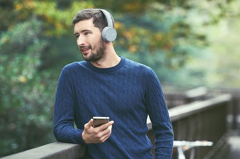 Sony WH-CH500 BlueTooth Slušalice Za Razgovor i Muziku - Sive