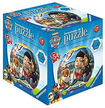 3D Puzle Kugla Paw Patrol - Ravensburger 11917