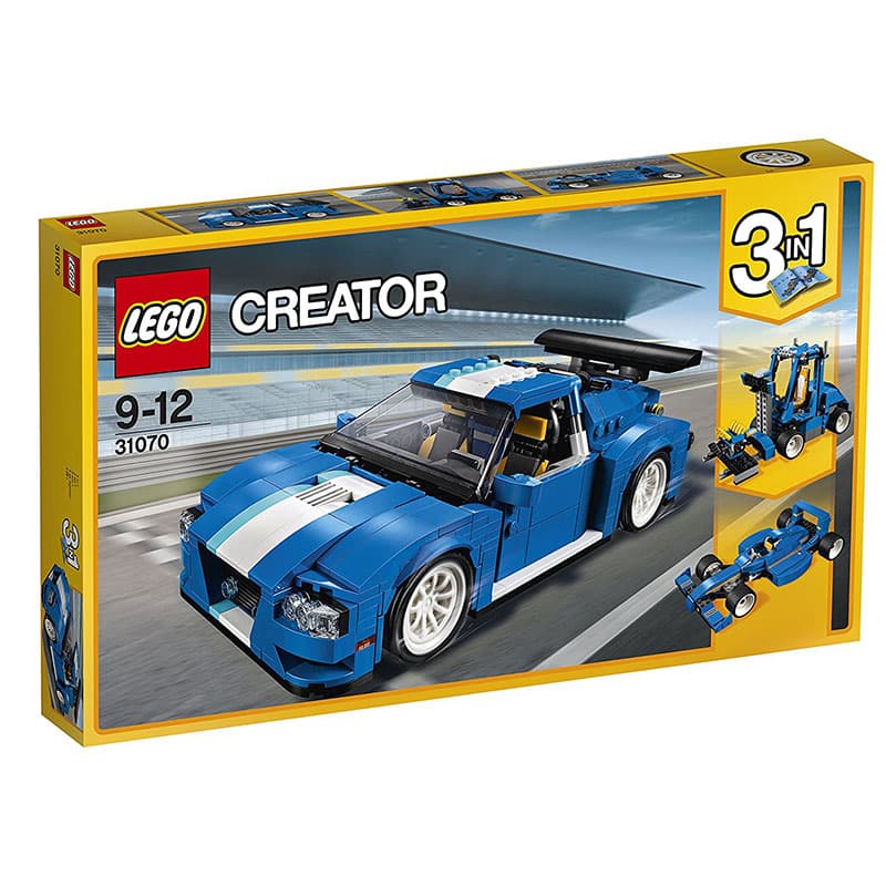 LEGO® Creator Kocke 3u1 - Turbo Track Racer 31070