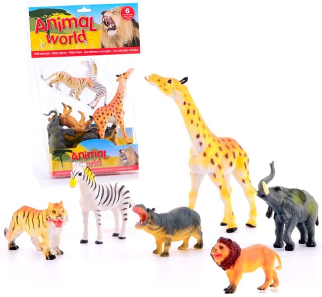 Divlje životinje Figurice 6kom. Animal World 26780