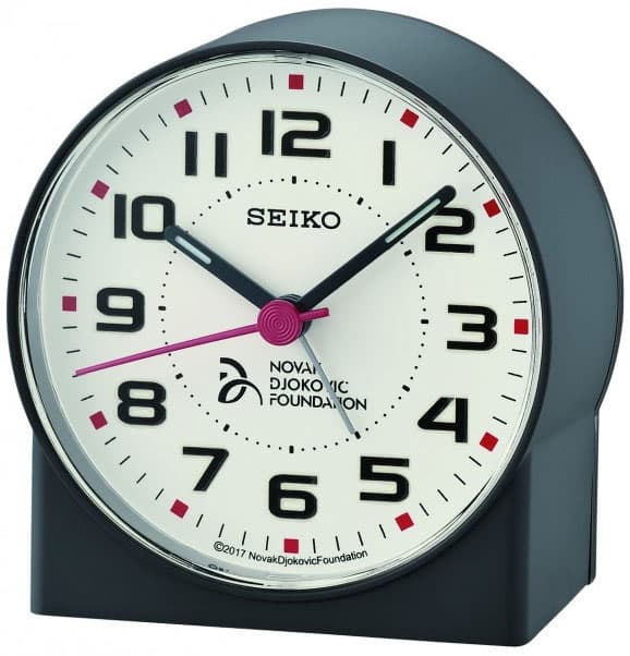 Seiko Stoni sat Budilnik Novak Djoković Foundation QHE907K