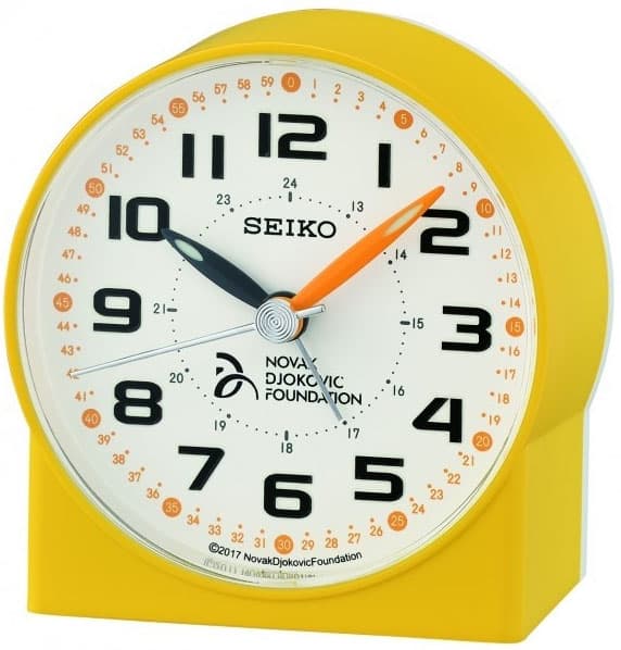 Seiko Stoni sat Budilnik Novak Djoković Foundation QHE907Y