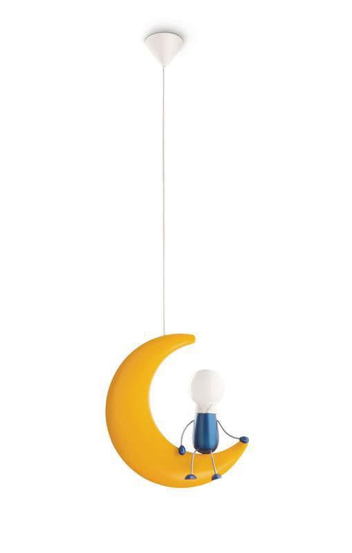 Philips Lunardo žuta visilica-luster