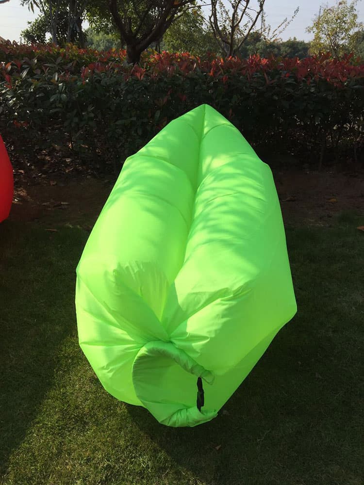 Air sofa ležaljka zelena