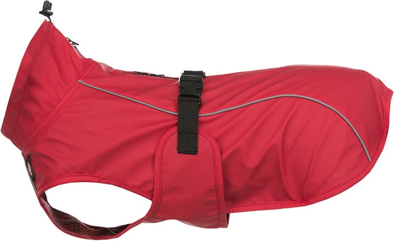 Kišni mantil za pse Vimy Red leđa 70cm Trixie 680228