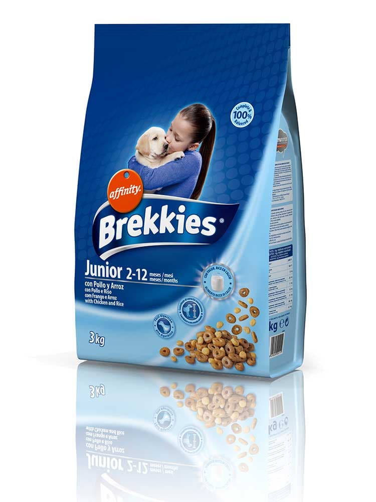 Brekkies Junior - Hrana za štence - Piletina i pirinač - pakovanje 20kg