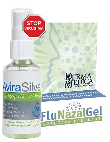 StopVirusima : Flunazal Gel + AviraSilver Antiseptik