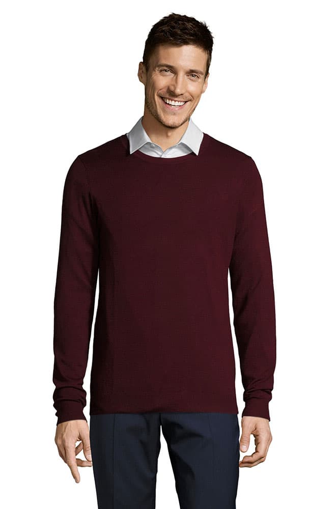 Sols Muški džemper Ginger Burgundy veličina M 01712