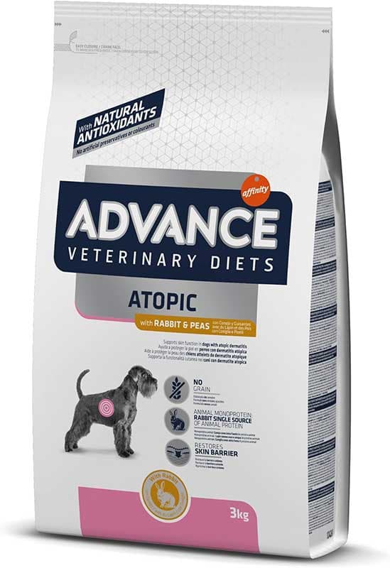 Hrana za pse Advance Vet Diets Atopic Zečetina za problematičnu kožu, pakovanje 3kg