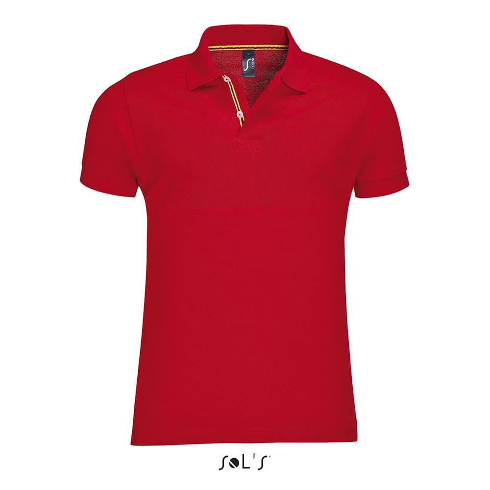 Pamučna muška polo majica Patriot Red veličina 3XL Sols 00576