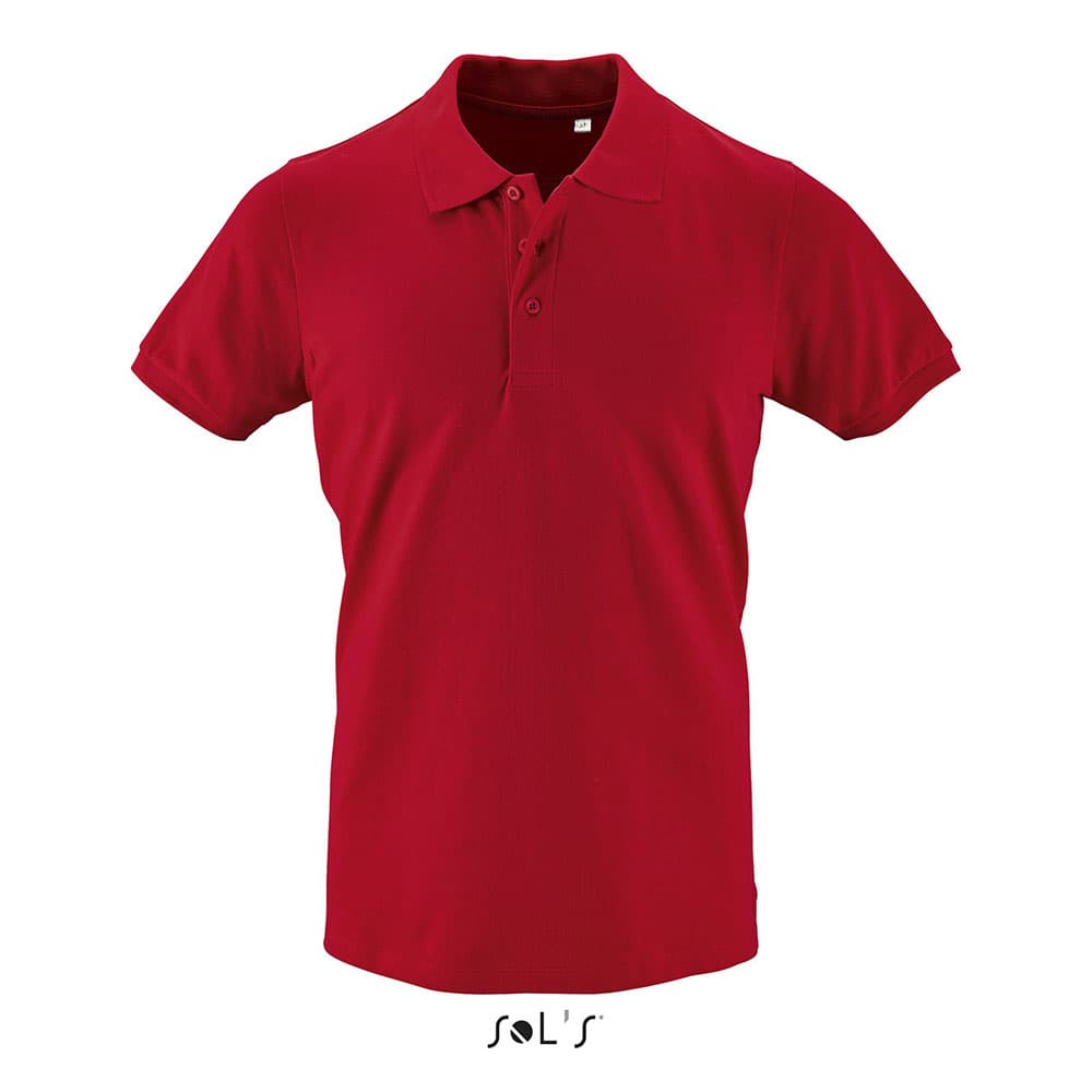 Sols Muška majica sa kragnom Phoenix Red veličina L 01708