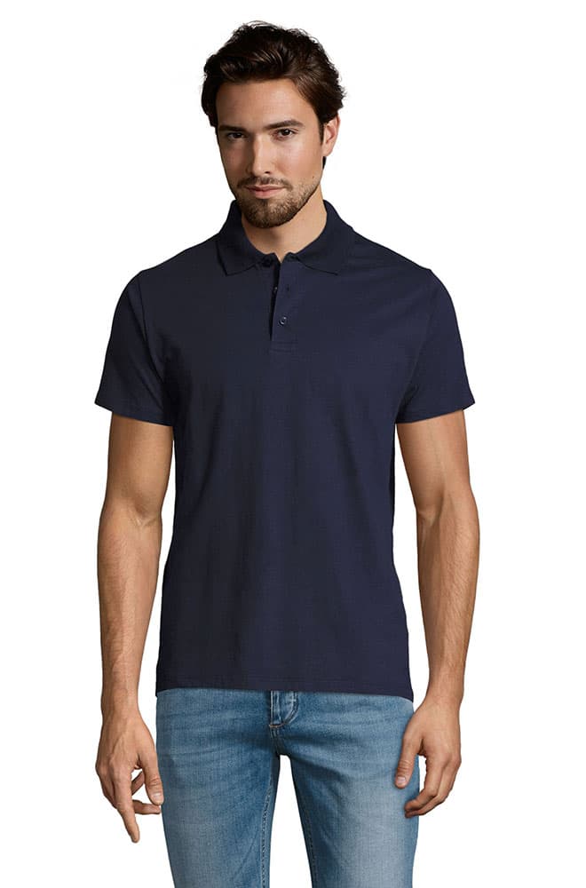 Sols Polo majica Precsott French Navy veličina L 11377