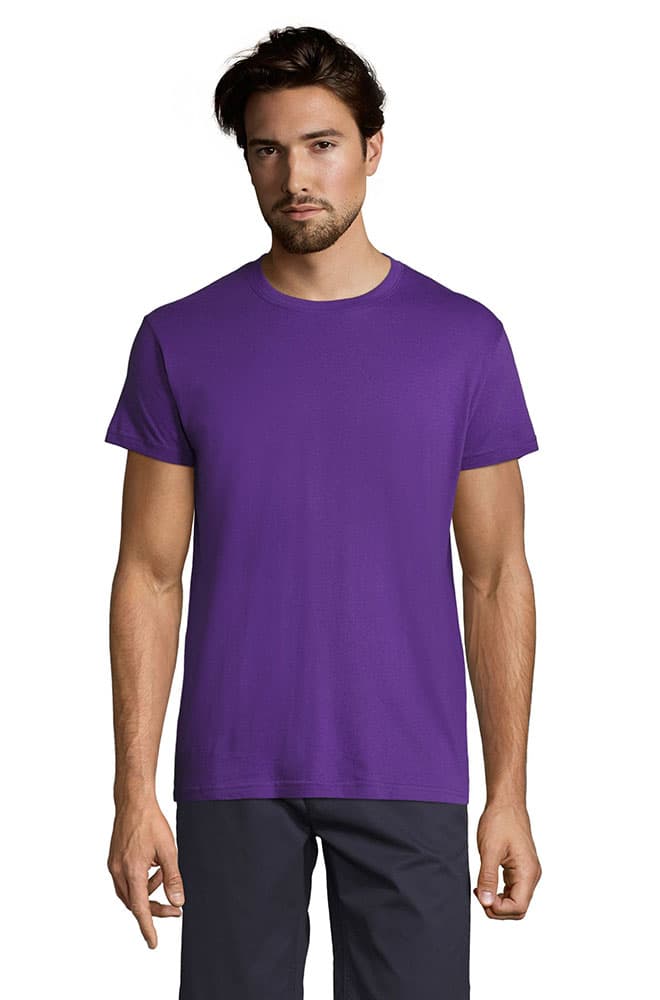Sols Muška pamučna majica Regent Purple veličina 3XL 11380