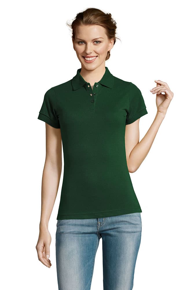 Sols Ženska polo majca Prime Bottle Green veličina M 00573