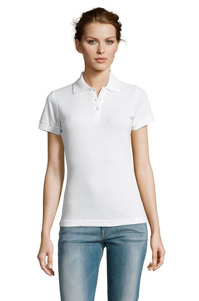 Sols Ženska polo majca Prime White veličina M 00573