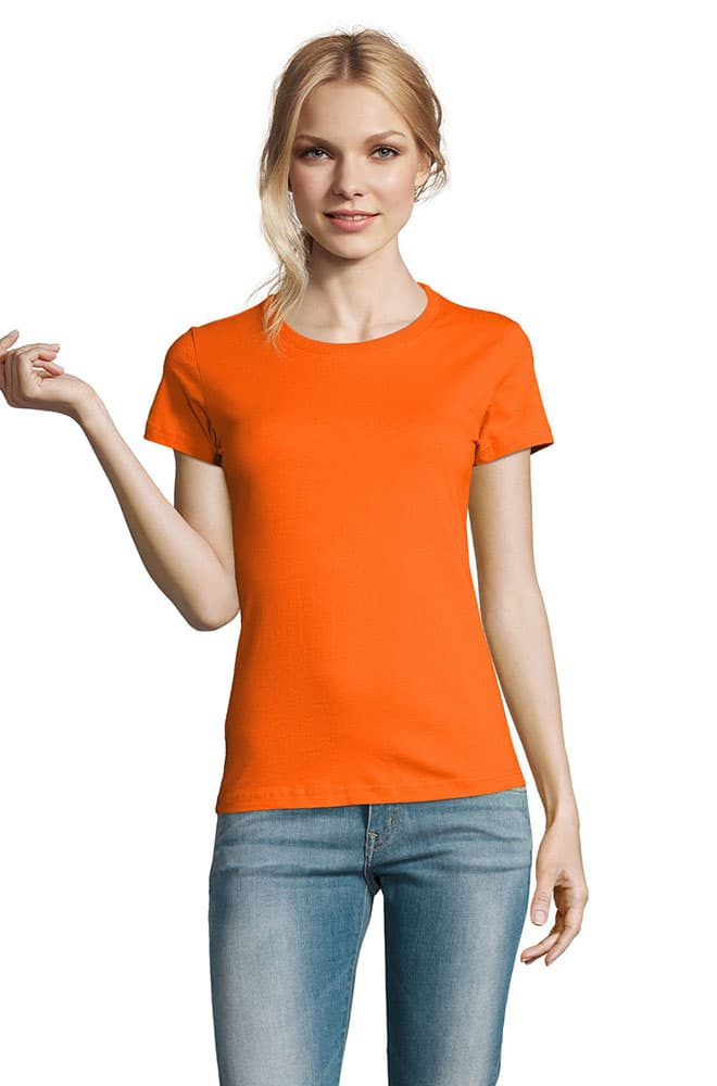 Sols Ženska pamučna majica Imperial Orange veličina XL 11502