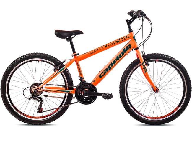 Bicikl Capriolo Rapid 24 neon oranž 919341-13