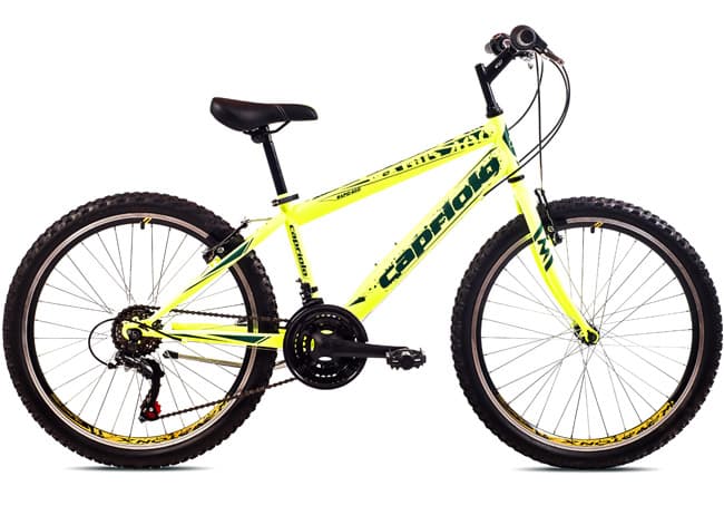Bicikl Capriolo Rapid 24 neon žuto 919340-13