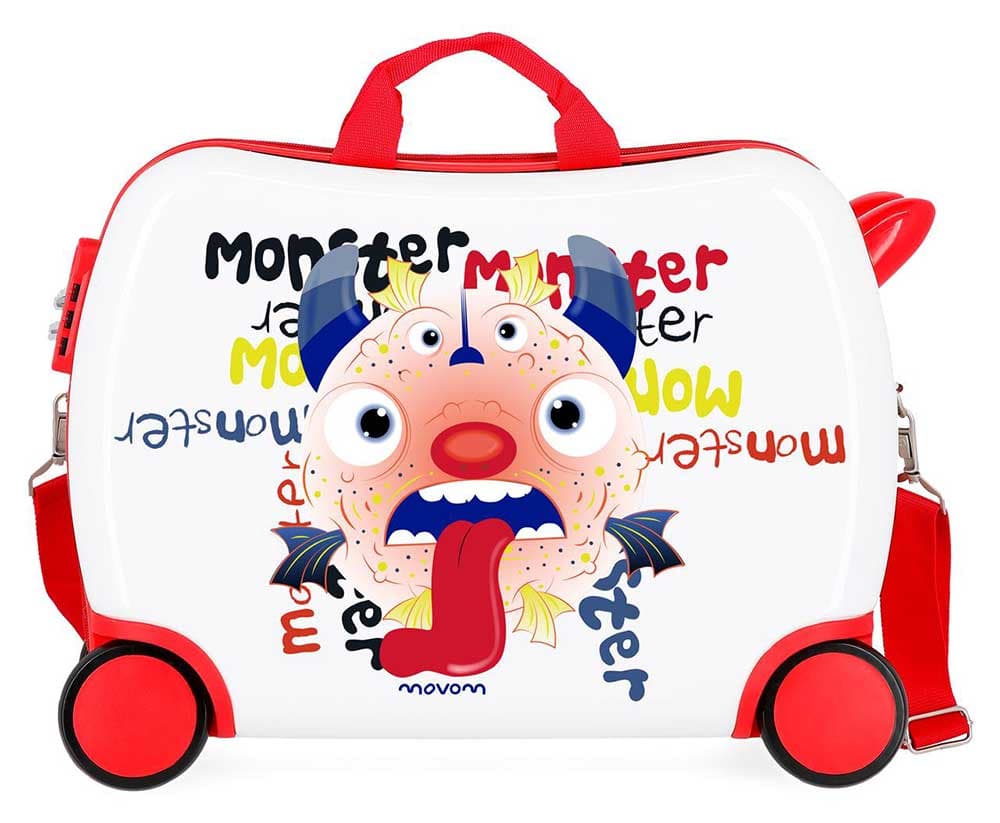 Movom Dečji ABS kofer za vožnju Monster 37299