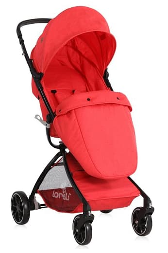 LORELLI Kolica za bebe SPORT sa navlakom Red