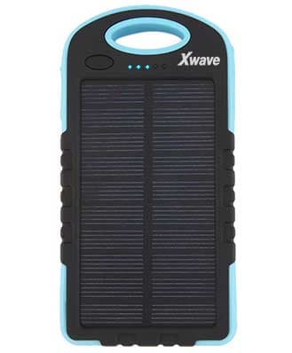 Xwave Powerbank Eksterna baterija 6000mAh Camp L 60 Blue Sa mogućnošću solarnog punjenja