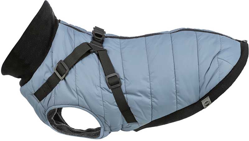 Odelo sa integrisanim amom za pse leđa 40cm Pontis grey-blue Trixie 6803445