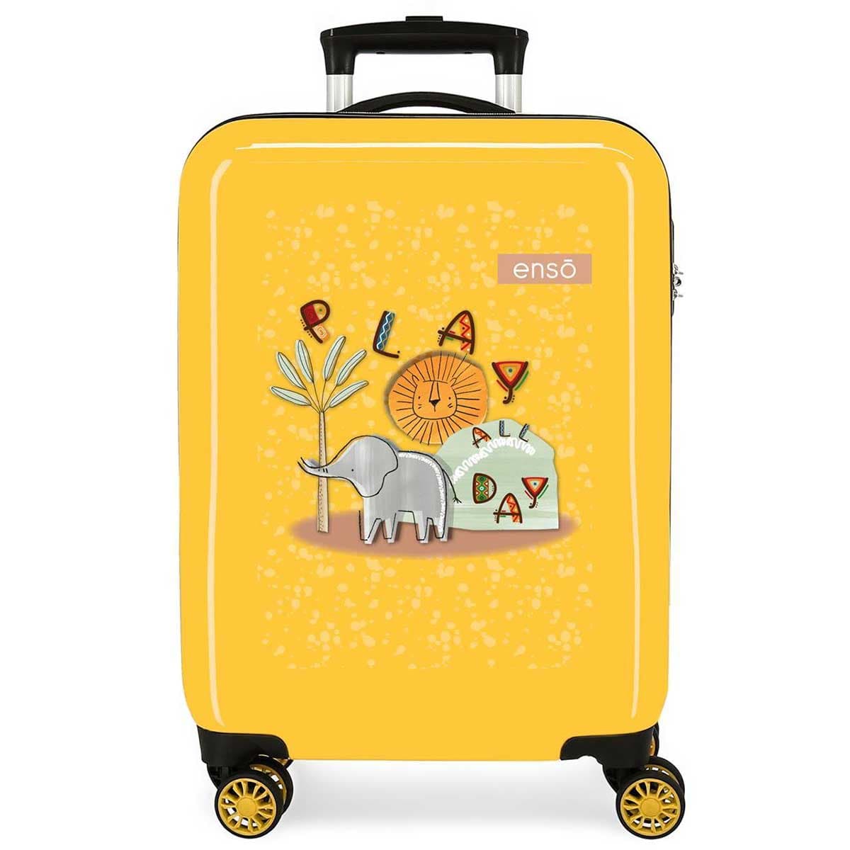 Dečiji putni ABS kofer 55cm Enso Play All Day yellow 96717