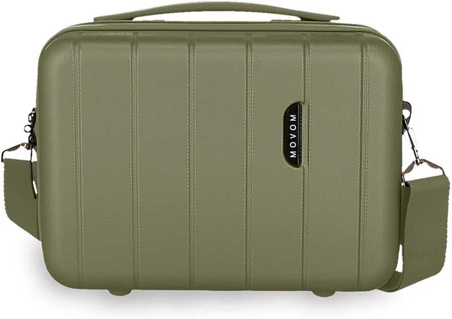 Kofer neseser za kozmetiku Movom Wood dark green 53139