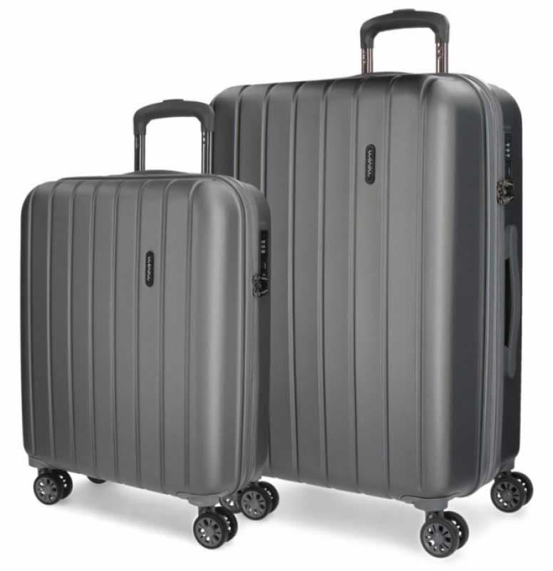 Komplet kofera 55cm-70cm Movom Wood grey 53189
