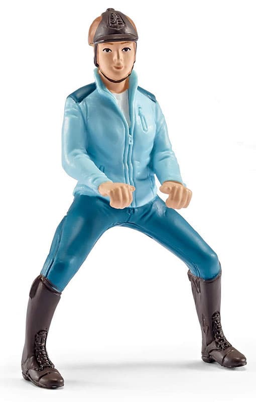 Schleich Figure Konji - Džokej u plavom odelu 42163