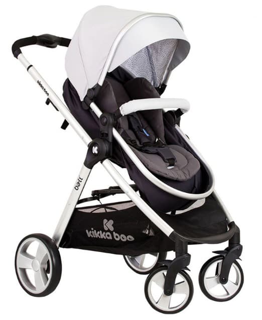 KIKKA BOO Kolica za bebe BALI SUMMER Grey
