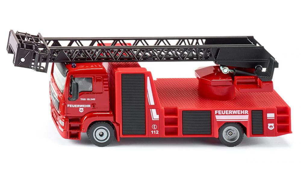 SIKU Vatrogasni kamion sa merdevinama - MAN Aerial ladder 2114