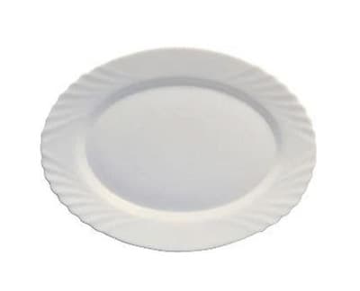 Bormioli Rocco tanjir plitki ovalni Ebro 36 cm 402852 set 6 komada