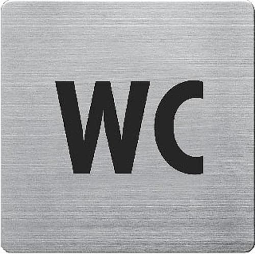 Aluminijumski Piktogram Za WC Alco 450-5
