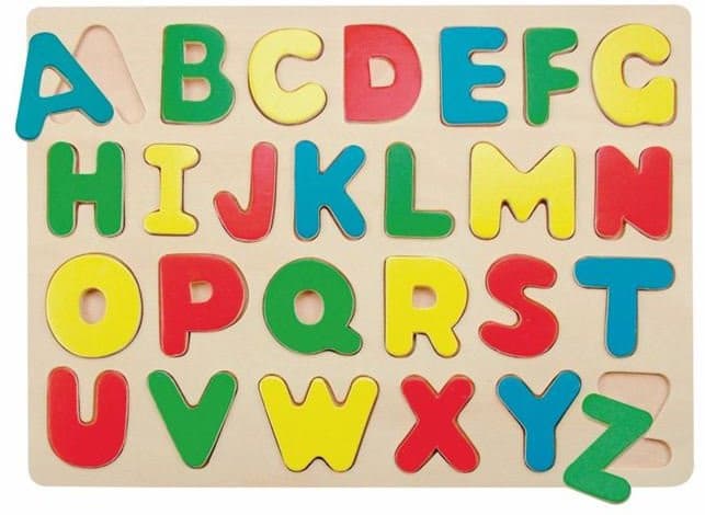 WOODY Slagalica - Puzzle ABECEDA 90068