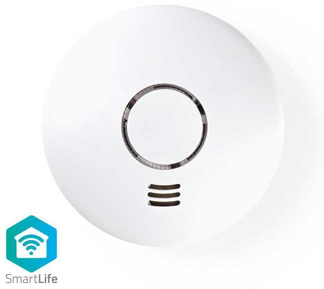 Smart Wi-Fi Detektor dima i toplote Nedis WIFIDS10WT