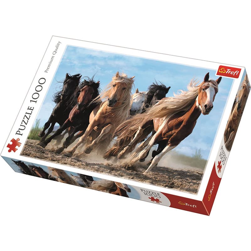 Trefl puzzle - Konji u galopu - 1000 delova