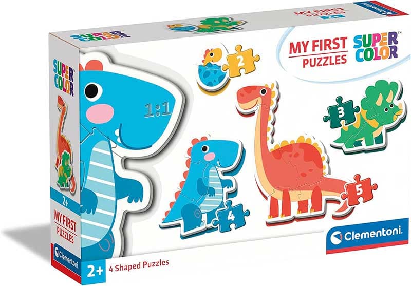 Moje prve puzzle slagalice 4u1 Dinosaurusi Clementoni 20834