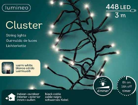 Lumineo Novogodišnje lampice za spoljnu i unutrašnju upotrebu 300cm 448 LED 49.4686