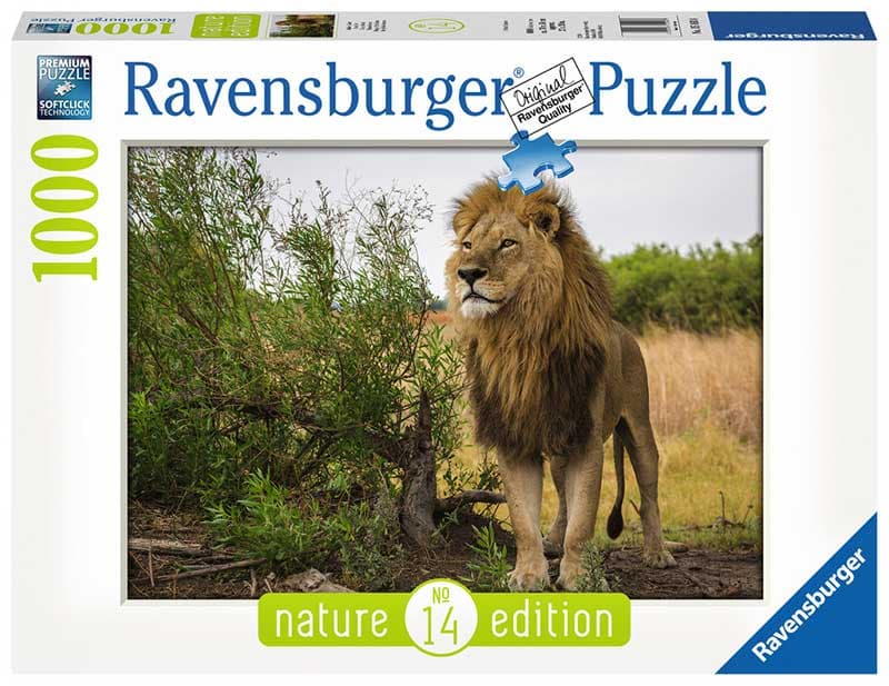 Ravensburger Slagalica 1000 delova - Priroda - Lav kralj životinja 15160