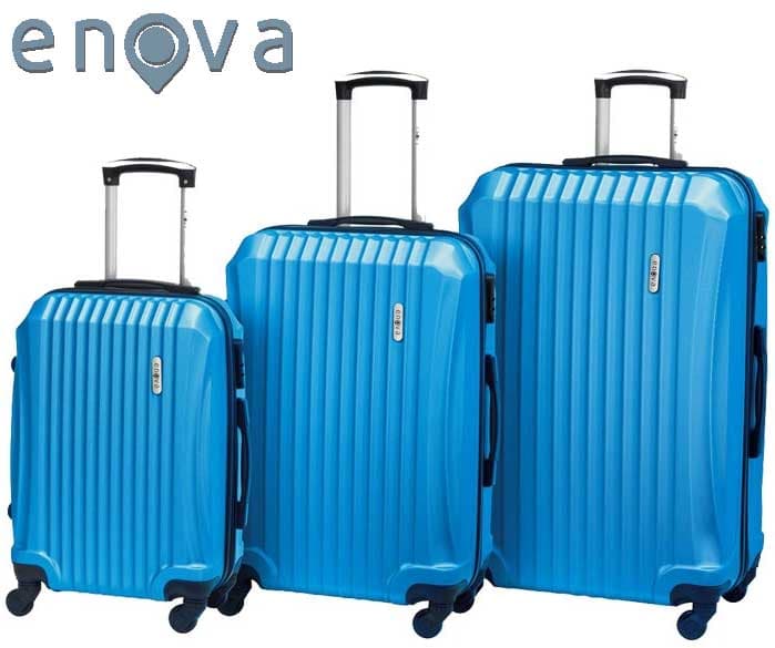 Set ABS kofera Enova Sevilla Aqua 55cm-65cm-75cm 514240