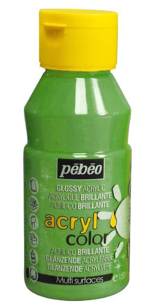 PEBEO Acrylcolor - Akrilne boje za decu PROLEĆE ZELENA 150ml 668109