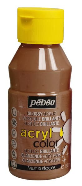 PEBEO Acrylcolor - Akrilne boje za decu Braon 150ml 668110