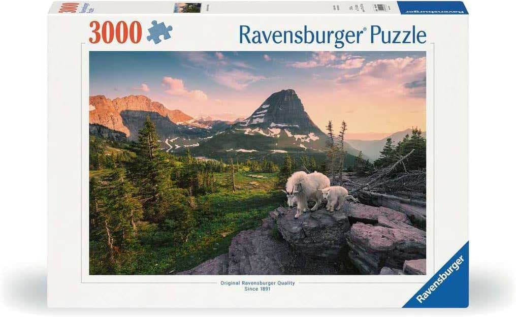 Puzzle slagalica 3000 delova Alpske koze Ravensburger 12000809