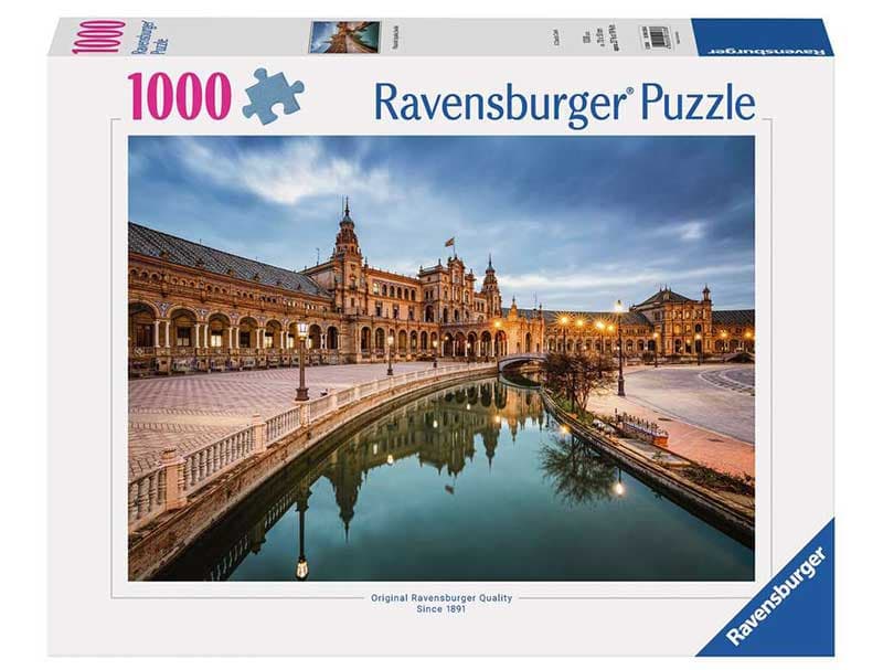 Puzzle slagalica 1000 delova Španski trg Sevilja Ravensburger 12001236
