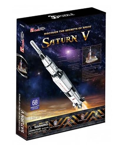 CUBIC FUN Model SATURN V Maketa 3D Puzzle P185
