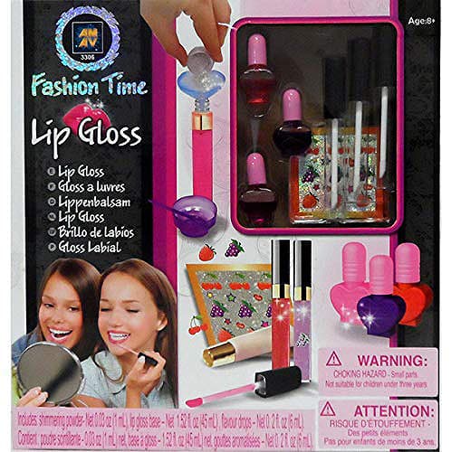 AMAV Fashion Time Lip Gloss 3306 - Set za izradu sjaja za usne sa magičnim ukusima