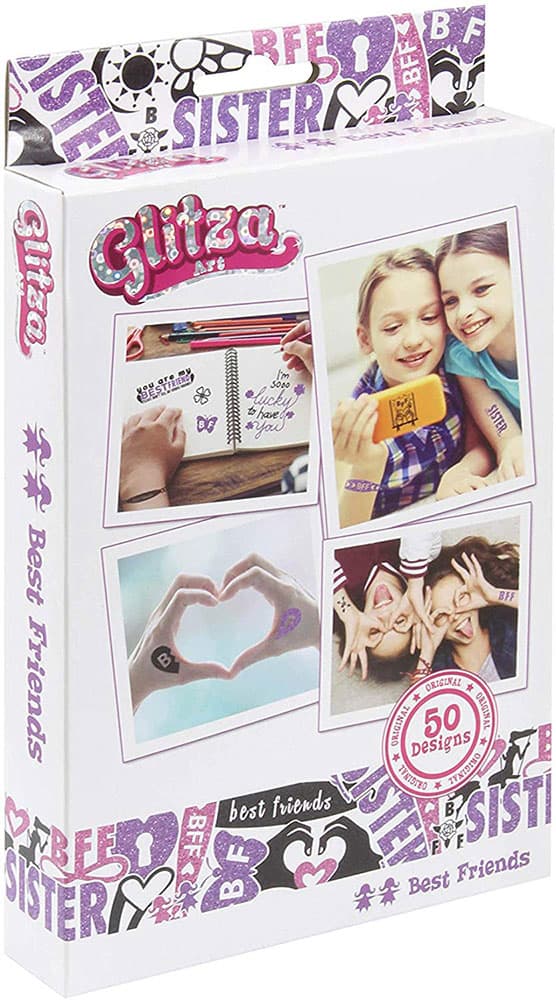 GLITZA Art - Best Friends 50 designs - Tattoo Set 50211