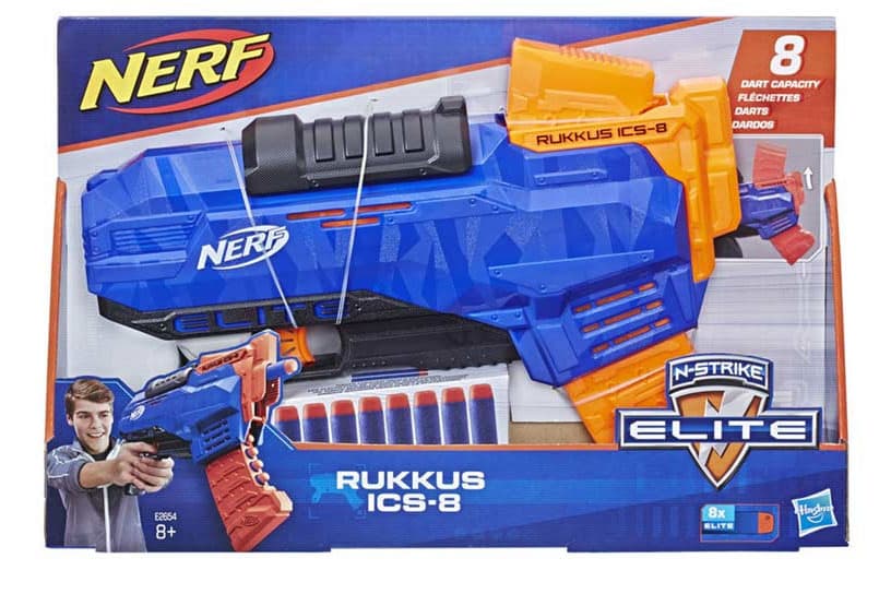 NERF Pištolj sa municijom Elite Rukkus ICS8 E2654