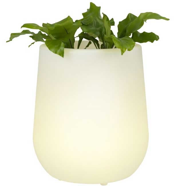 Saksija sa LED osvetljenjem Ecox
